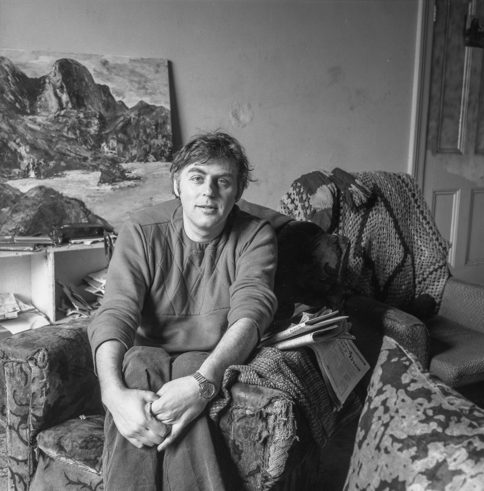 John, painter, Haverstock Hill squat, 1979 © Joyce Edwards