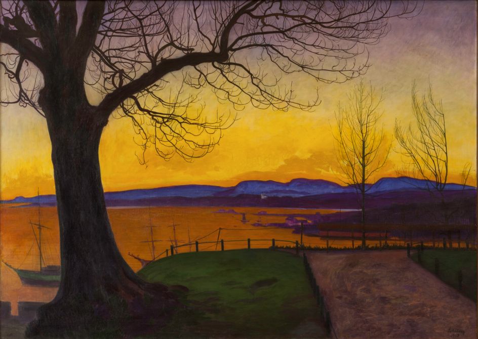 Harald Sohlberg, Spring Evening, Akershus Fortress, 1913, Akershus Fortress