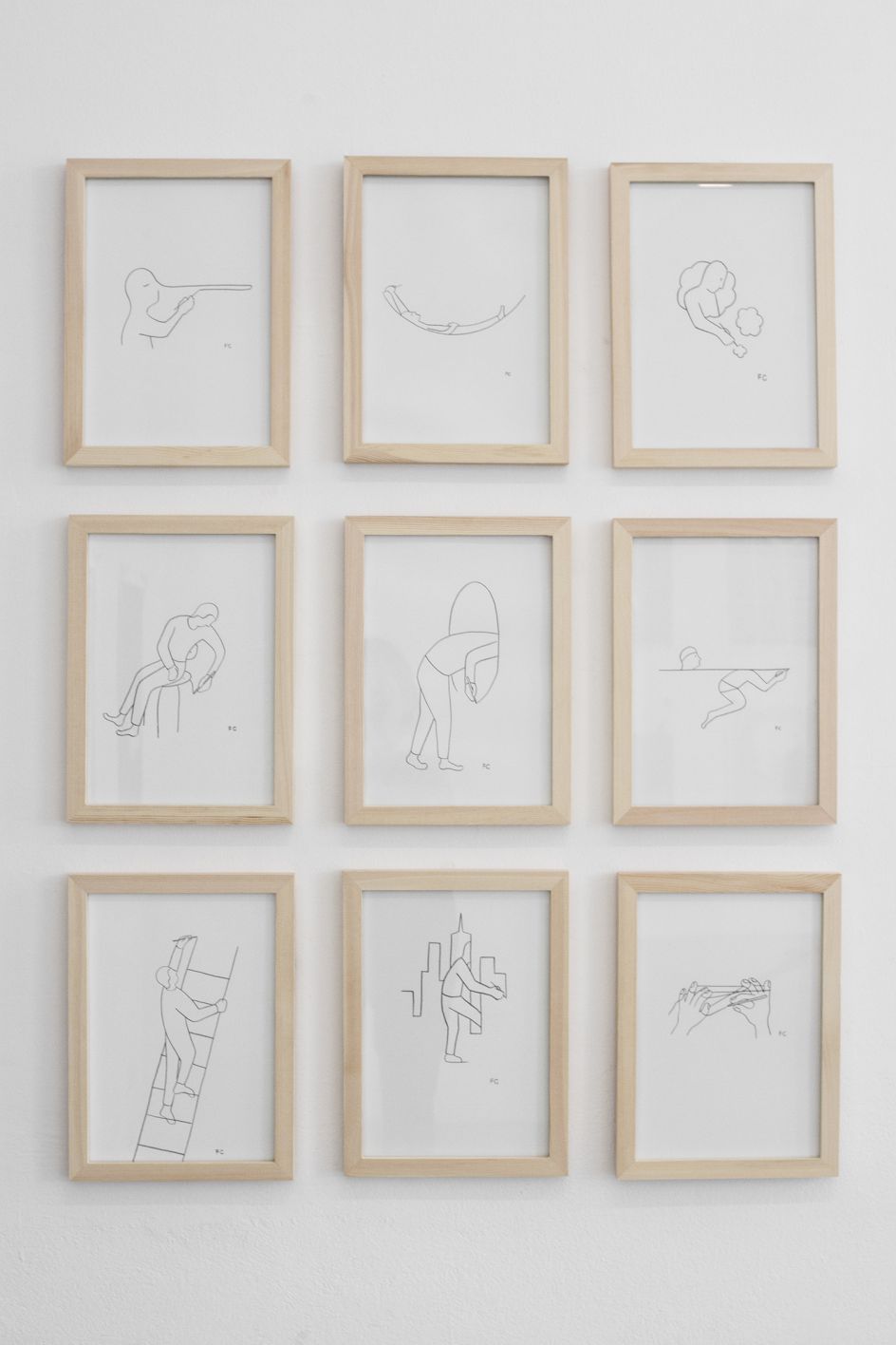 Portraits, Process and Installation Views of ‘Alternate Realities’ at T/abor Gallery in Vienna