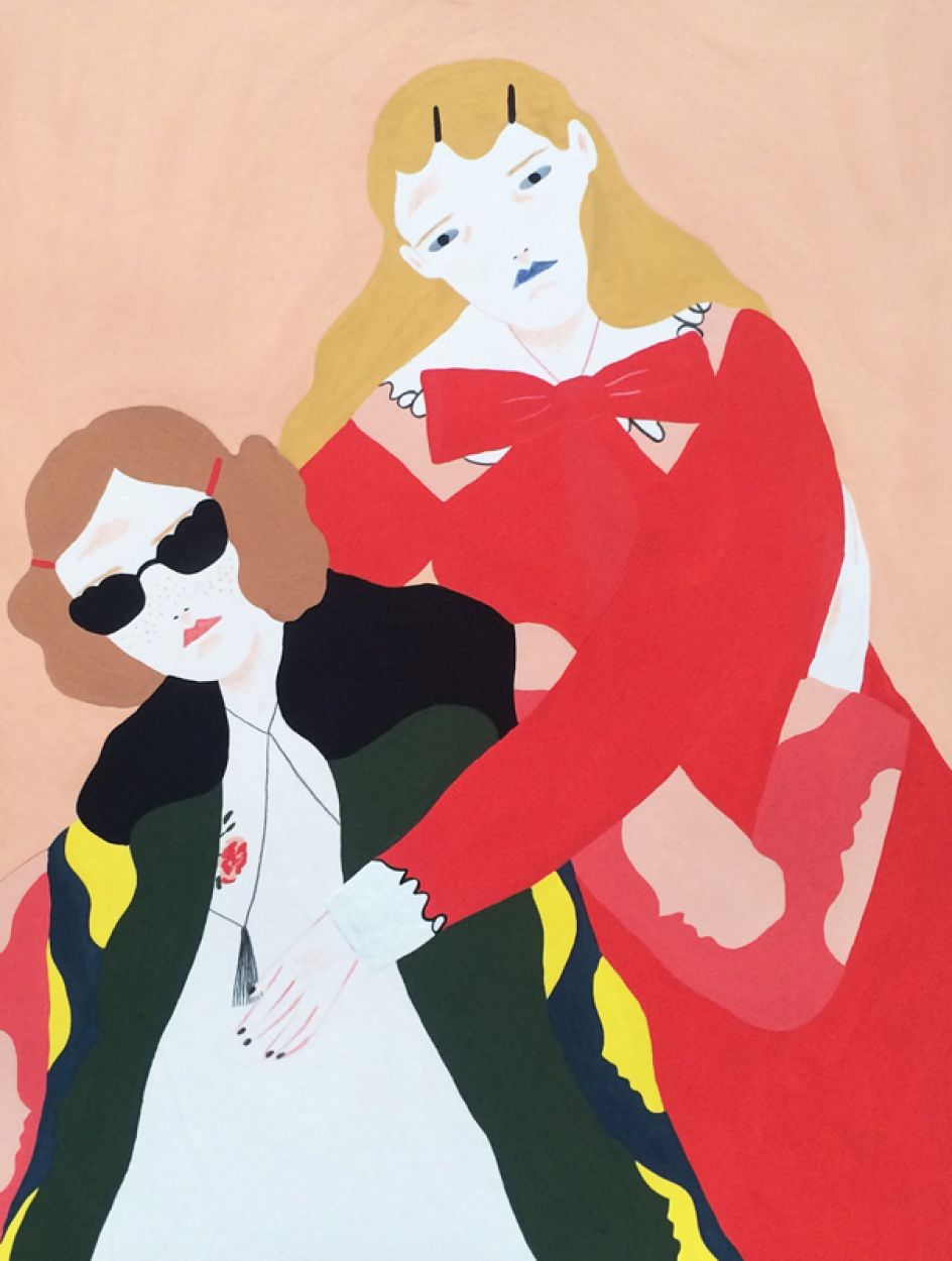 Being a woman: The gouache paintings of Alessandra Genualdo | Creative Boom