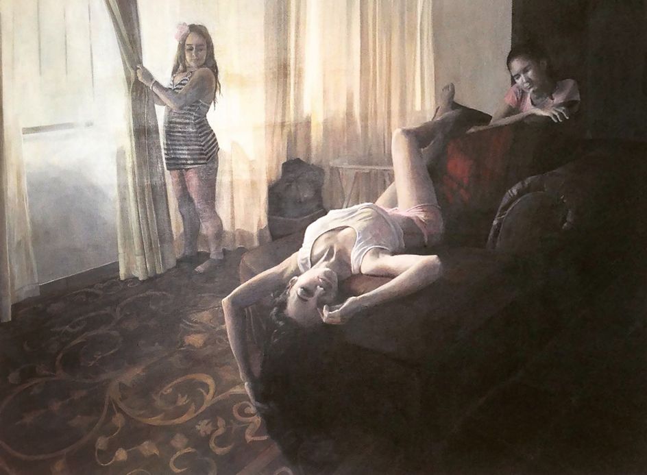 Paula Saneaux - Like Mother - Acrylic on canvas - 60x80 in - 2015