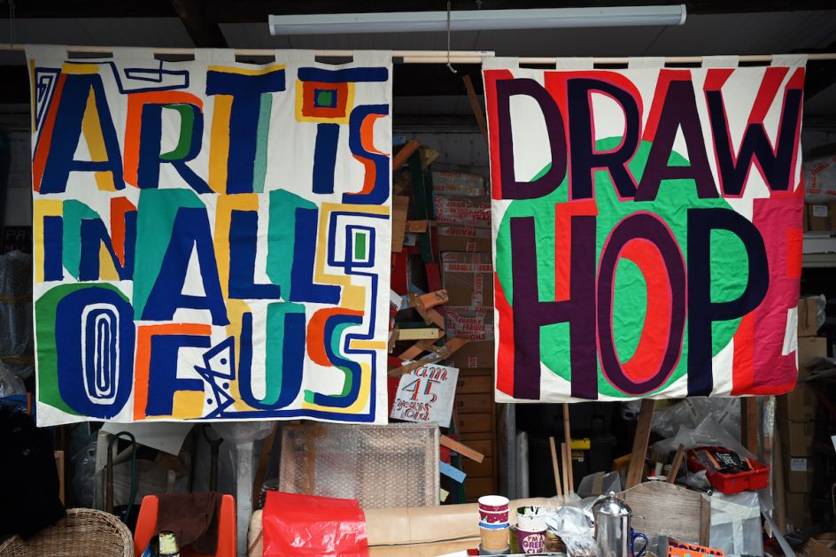 Bob and Roberta Smith, photo by John Millar