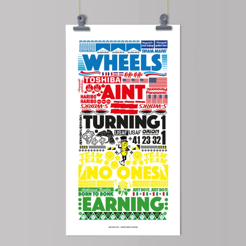 Wheels Ain't Turning by  Death Spray Custom