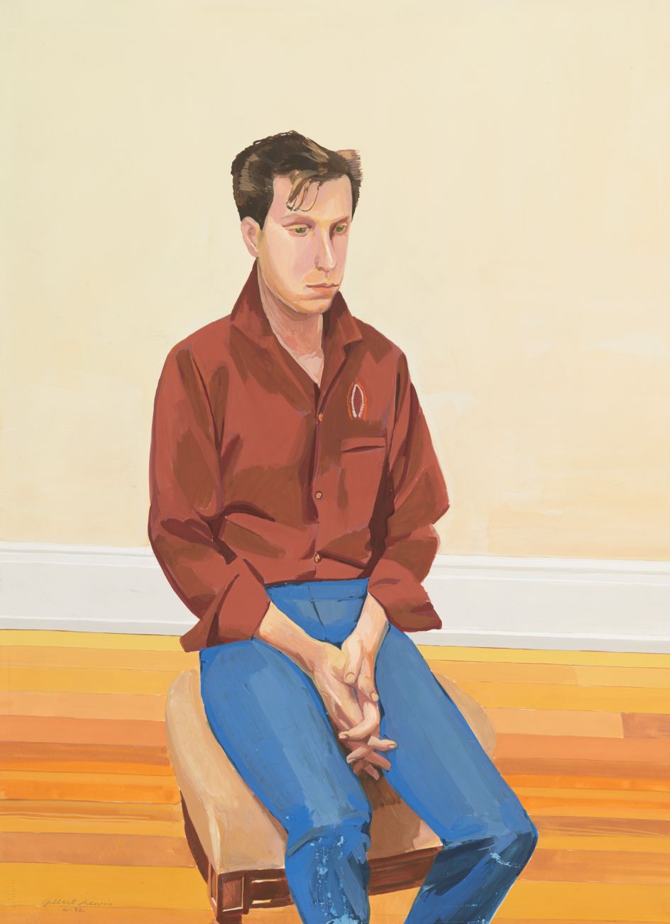 Lewis, Untitled (Brown Hair Portrait), 1982