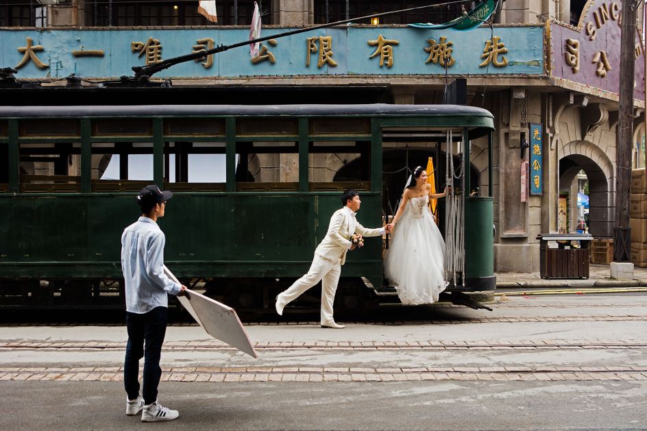 Wedding Photo Shoot, Shanghai Film Park © Mark Parascandola