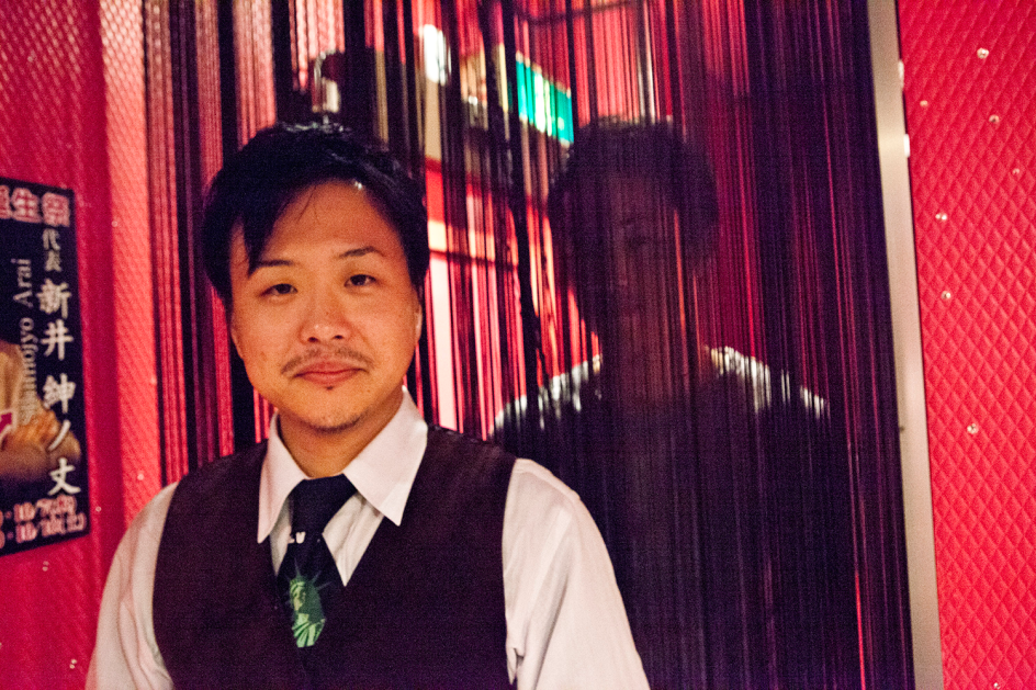 Keiki with friend, Copyright © 2017  by Michel Delsol, originally  appeared in Edges of the Rainbow: LGBTQ Japan, published by The New Press.