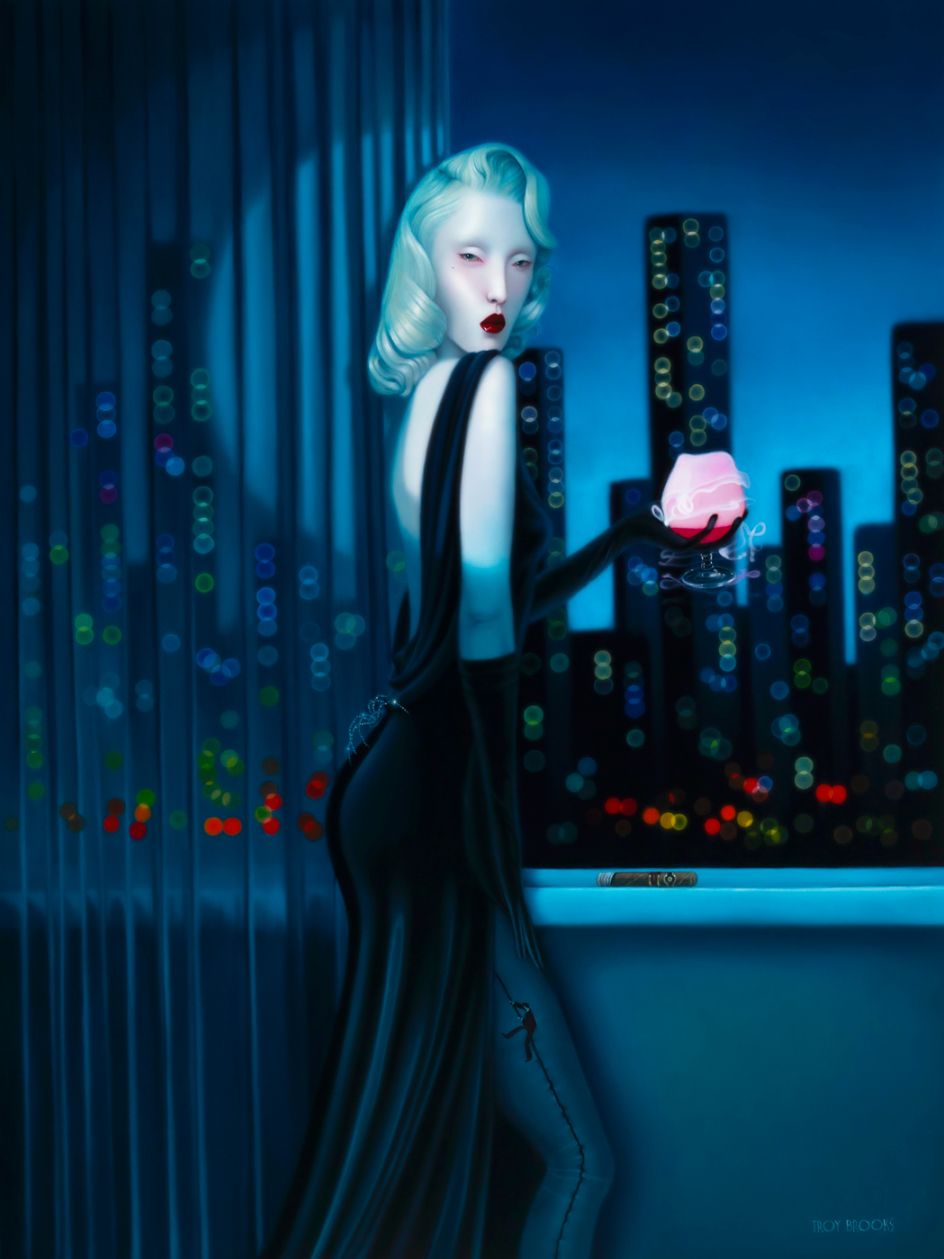 White Dahlia © Troy Brooks