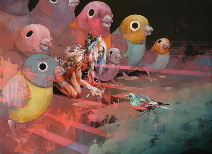 Bird Toys Predator © Ian Francis. All images courtesy of the gallery and artist. Via CB submission.