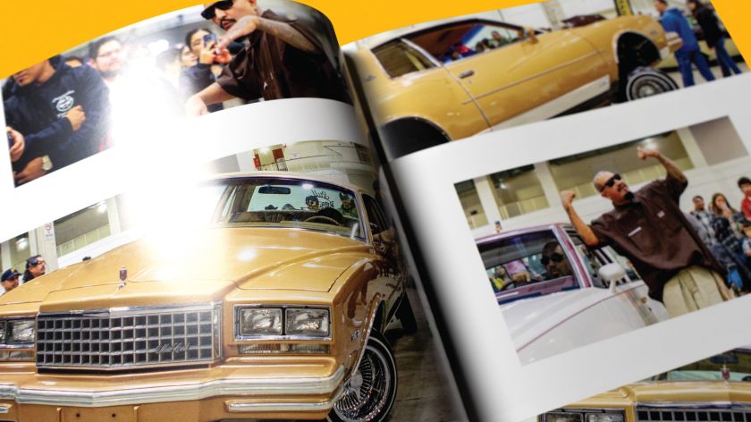 A new book designed by Span pays homage to lowrider culture
