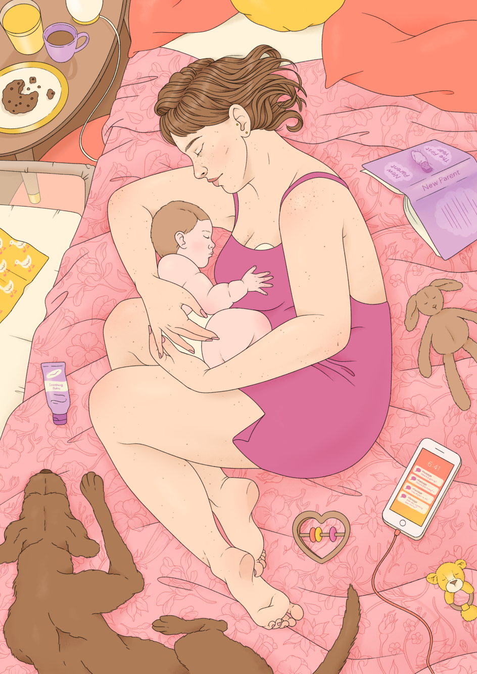 Lots of Ellie's illustrations focus on the power of the human body