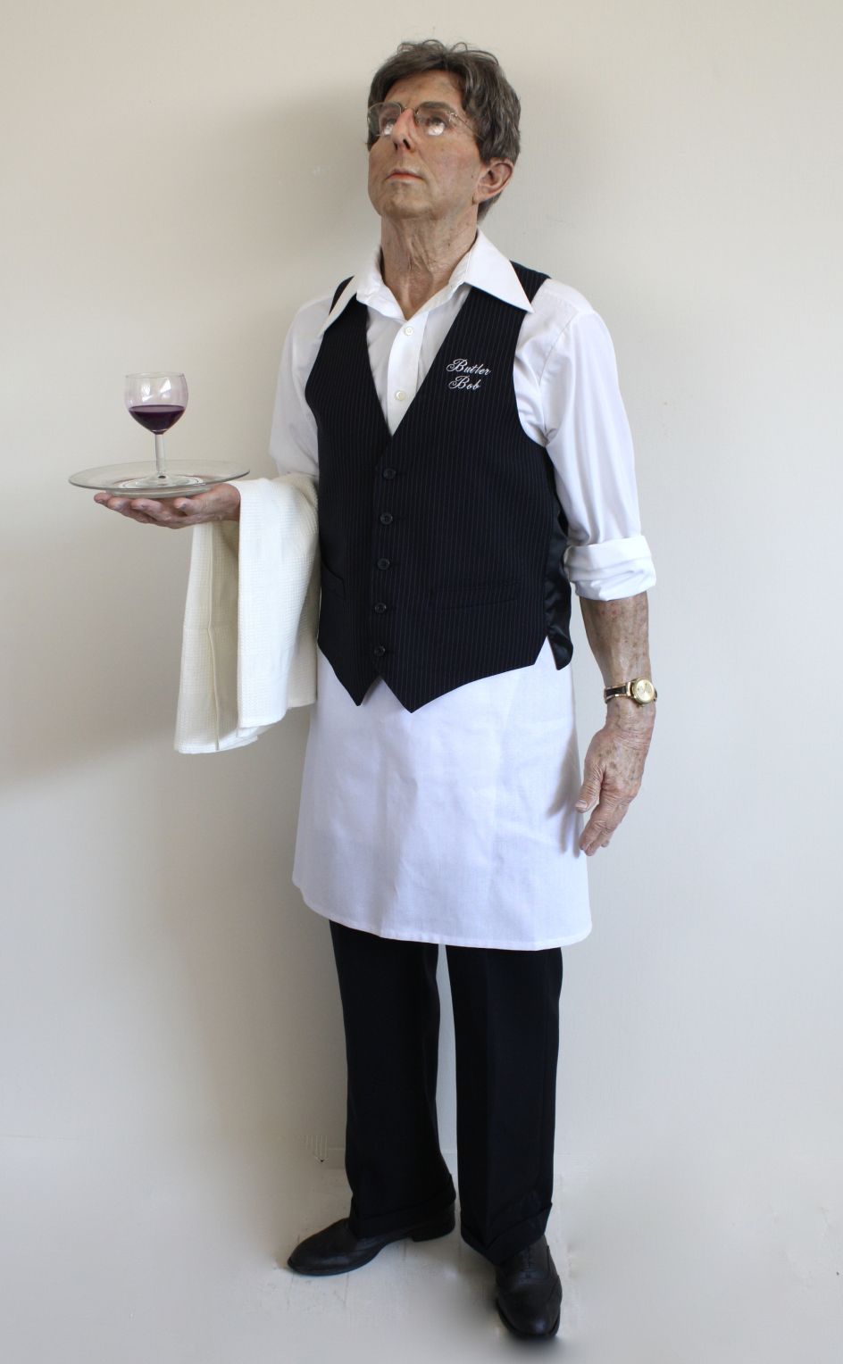 Marc Sijan, Butler – Polyester resin, oil paint