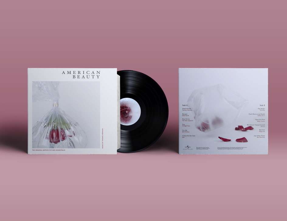 American Beauty Soundtrack Cover Art by Louise Brady