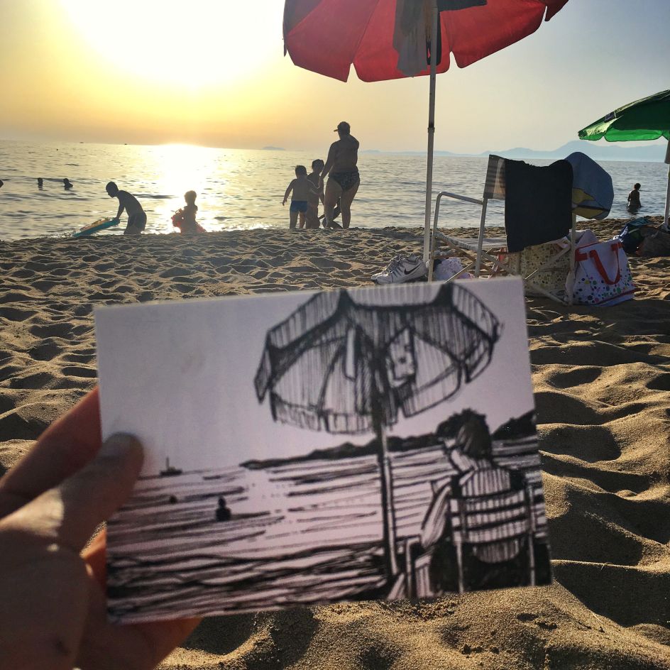 Beach © Alice Pasquini