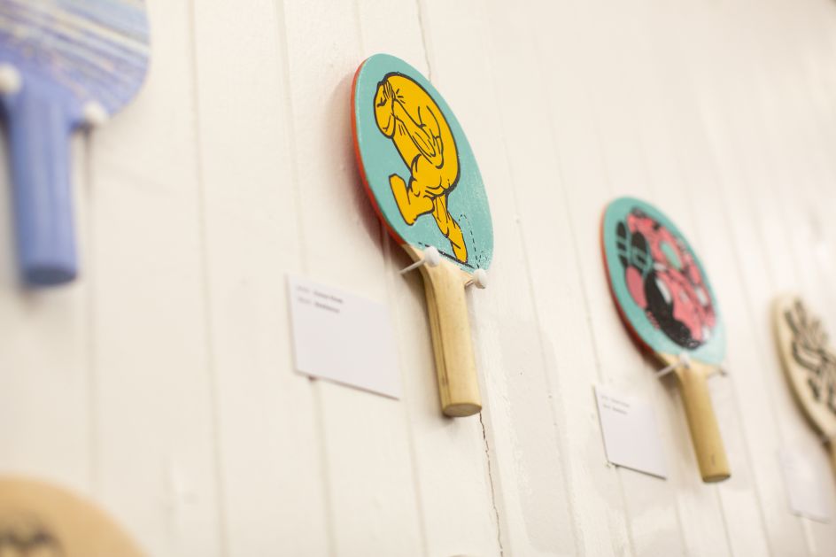 Photograph from the launch night