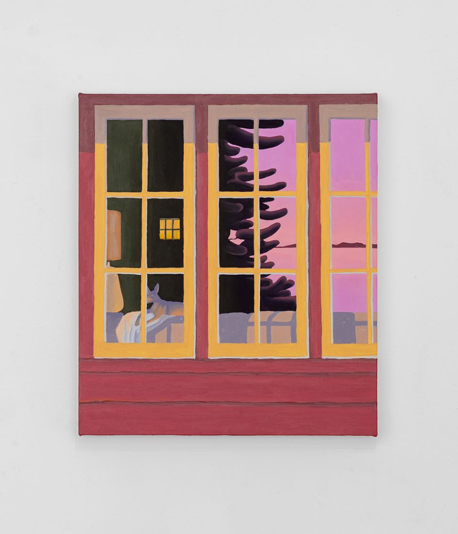 Sunwatcher, 2021. Madeliene Bialke. Image courtesy of Huxley-Parlour Gallery