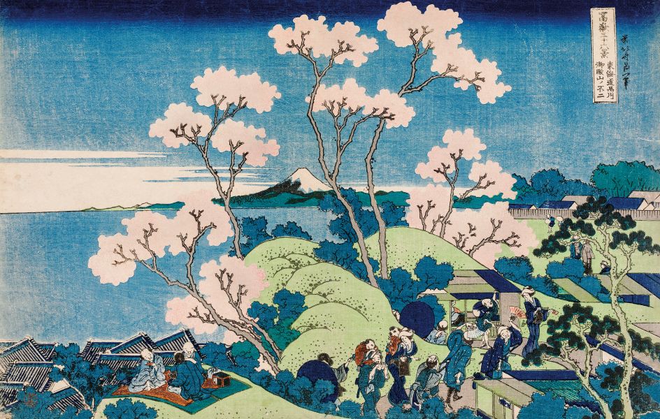 Katsushika Hokusai – Fuji from Gotenyama, at Shinagawa on the Tōkaidō Copyright: © TASCHEN/Museum of Fine Arts, Boston