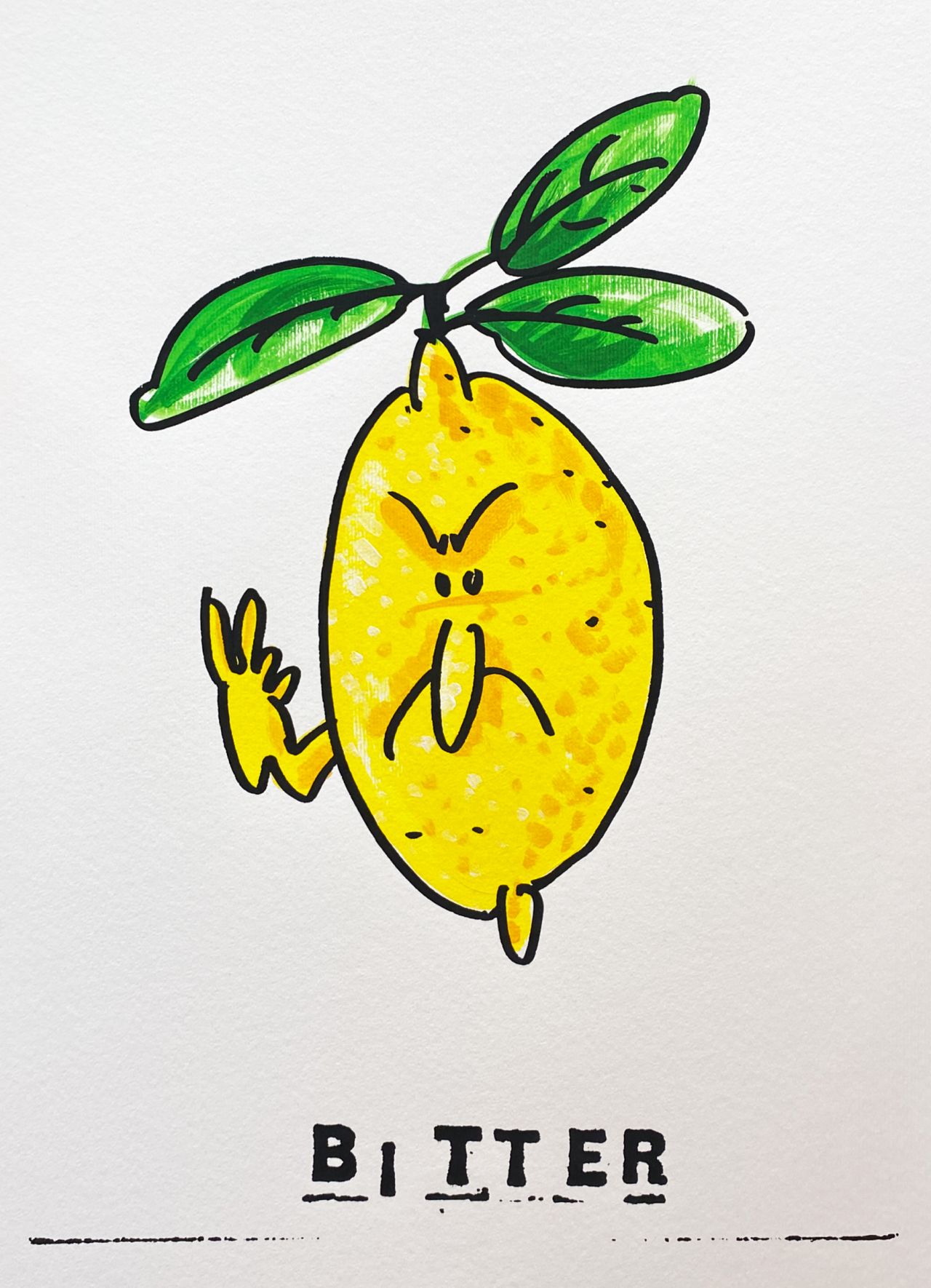 Bitter Lemon © Mark Denton Esq