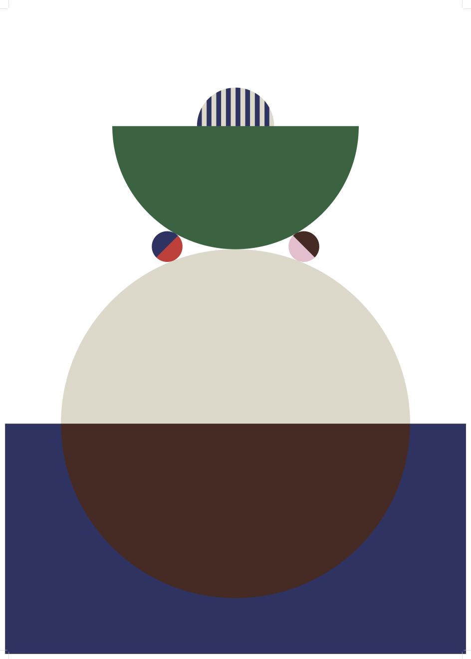 Belgian graphic designer [Stephanie Specht](http://stephaniespecht.com/)'s opener highlights the similarities between the two creatives' approaches