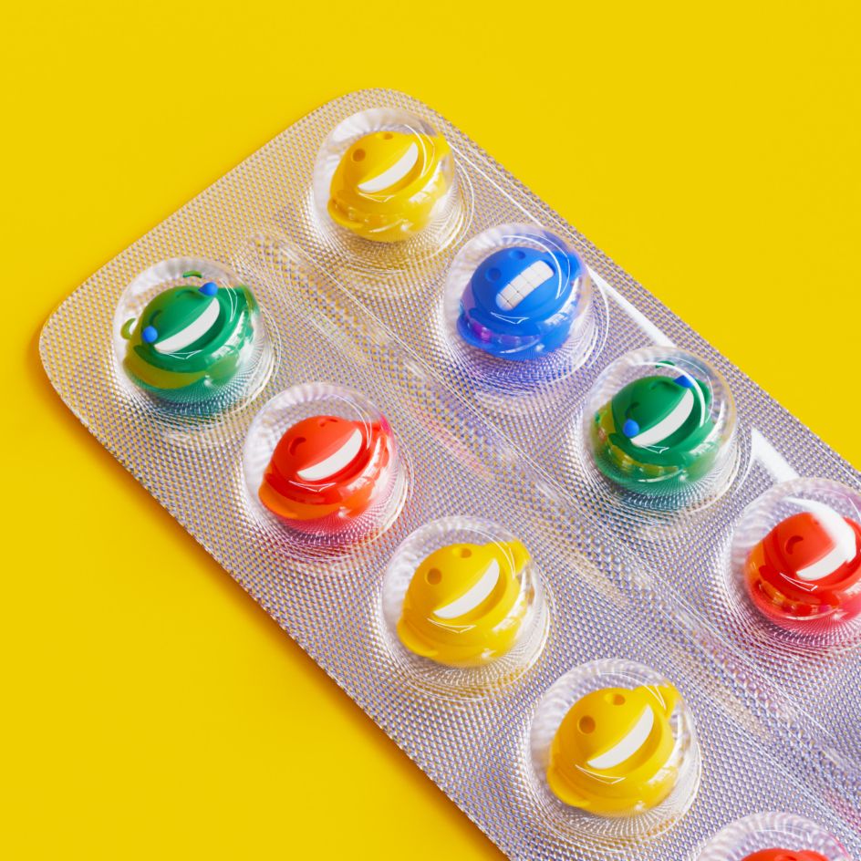 Happy Pills. Which emoji will you swallow?
