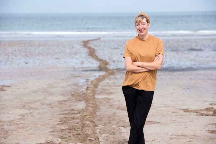 Katie Paterson – Photograph by Colin Davison. All images courtesy of the artist and Jeannie Swales. Via CB submission