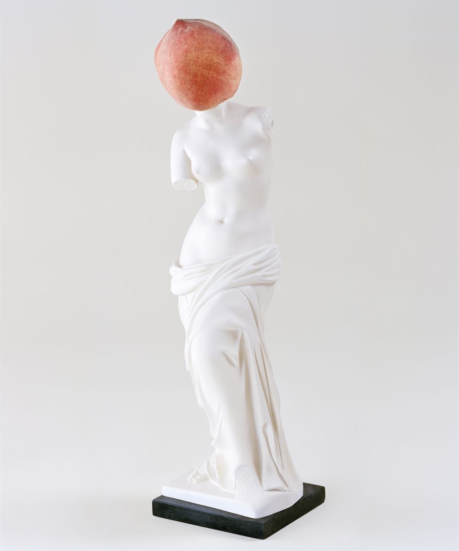 Peach Face, 2018 pigment print 120 x 100 cm edition of 8 + 2AP $7,000 unframed. © Petrina Hicks