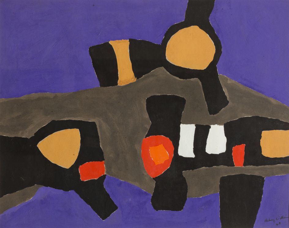 Aubrey Williams (Guyana), Maya Series Cenote IV. © Aubrey Williams Estate