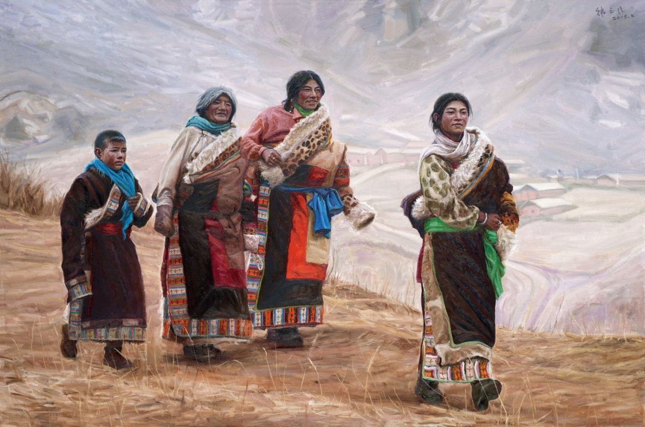 The family in the valley, 2015