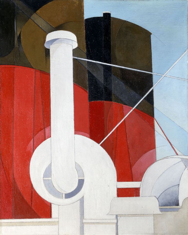 Paquebot Paris Charles Demuth United States 1921 -22. Gift of Ferdinand Howald © Columbus Museum of Art Ohio