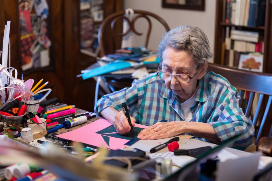 © Geta Brătescu Courtesy the artist, Ivan Gallery, Bucharest and Hauser & Wirth