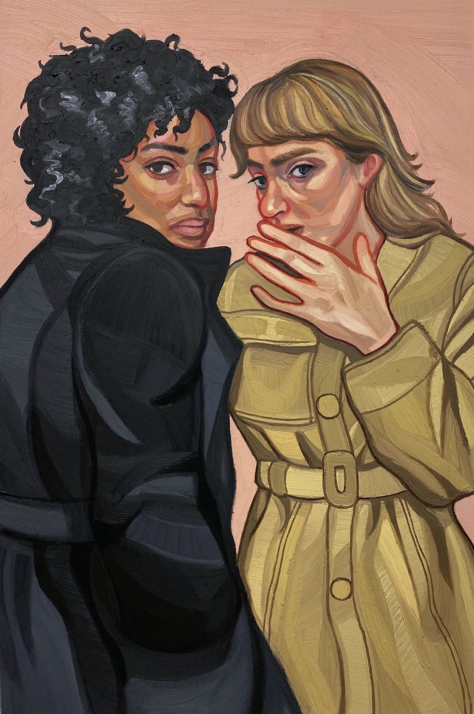 Gut Instinct, 64 x 95cm, oil of canvas © Ania Hobson