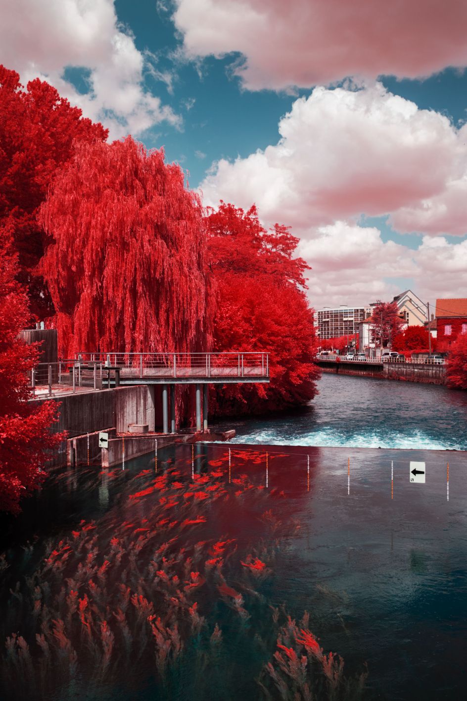 From the series, Infra: Blue, White, Red © Pierre-Louis Ferrer