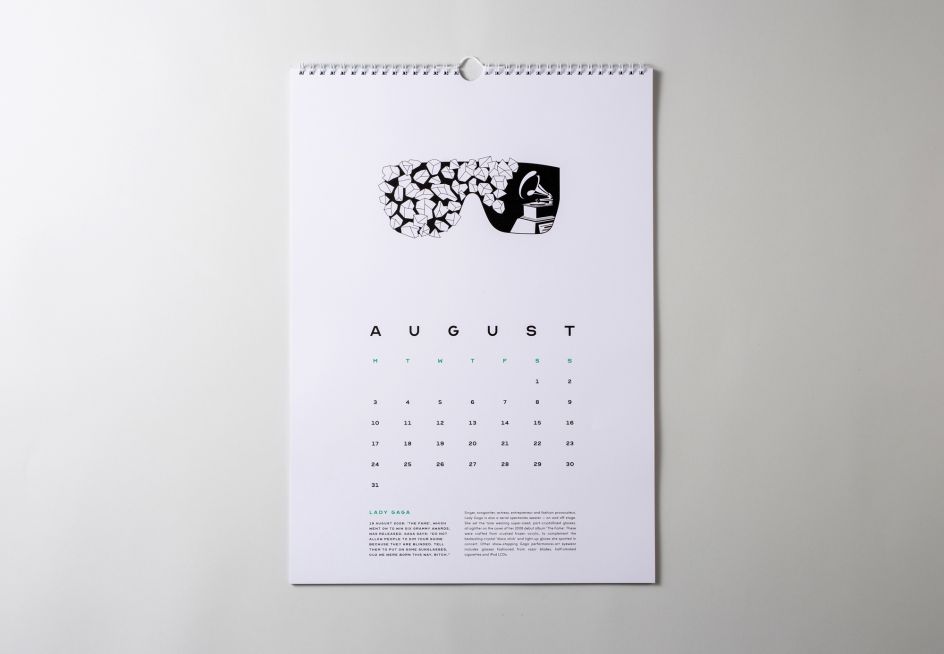 Supple's eye-catching 2020 calendar inspired by famous spectacle ...