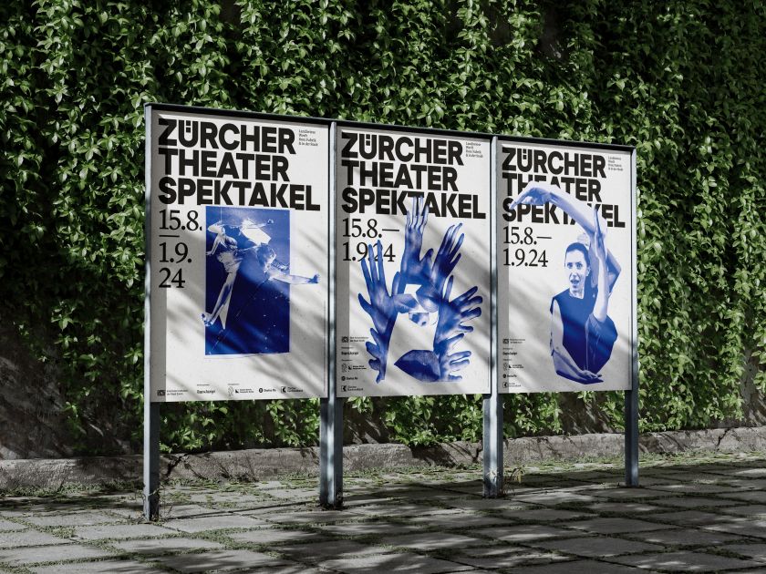 Studio Marcus Kraft and Bráulio Amado design Zürcher Theater Spektakel’s 2024 campaign