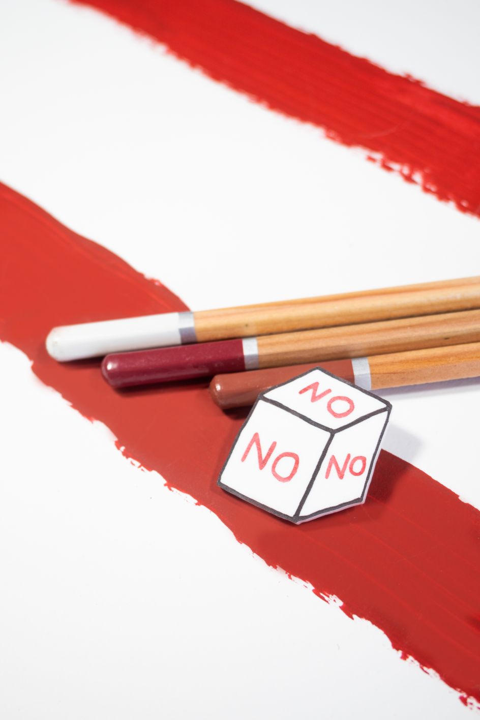 No brooch © Gemma Correll X Tatty Devine