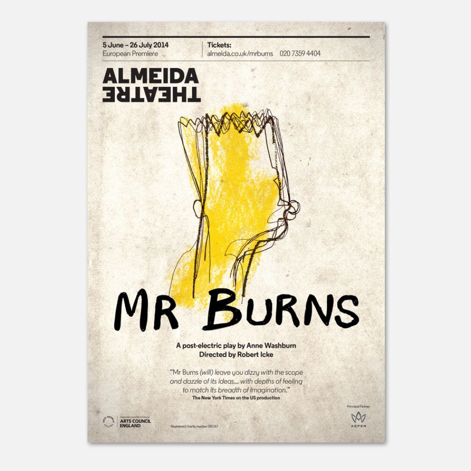 Almeida Theatre branding