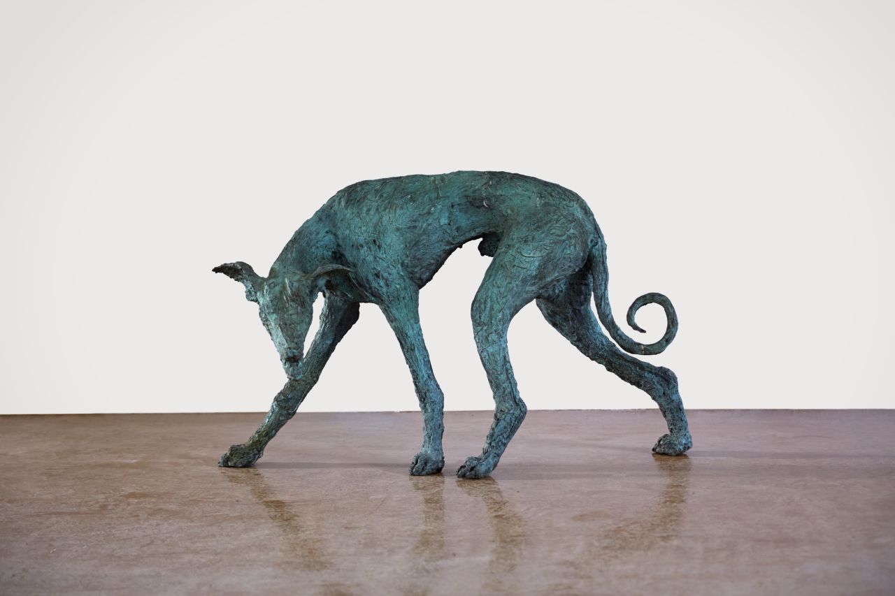 ROBBER, bronze, photo by Tania Dolvers, courtesy of Hignell Gallery