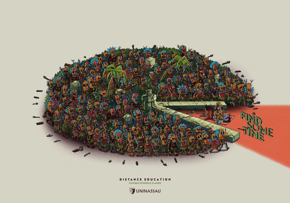 Find Some Time Advertising Campaign by Agência Um, winner in Advertising, Marketing and Communication Design Category, 2018-2019