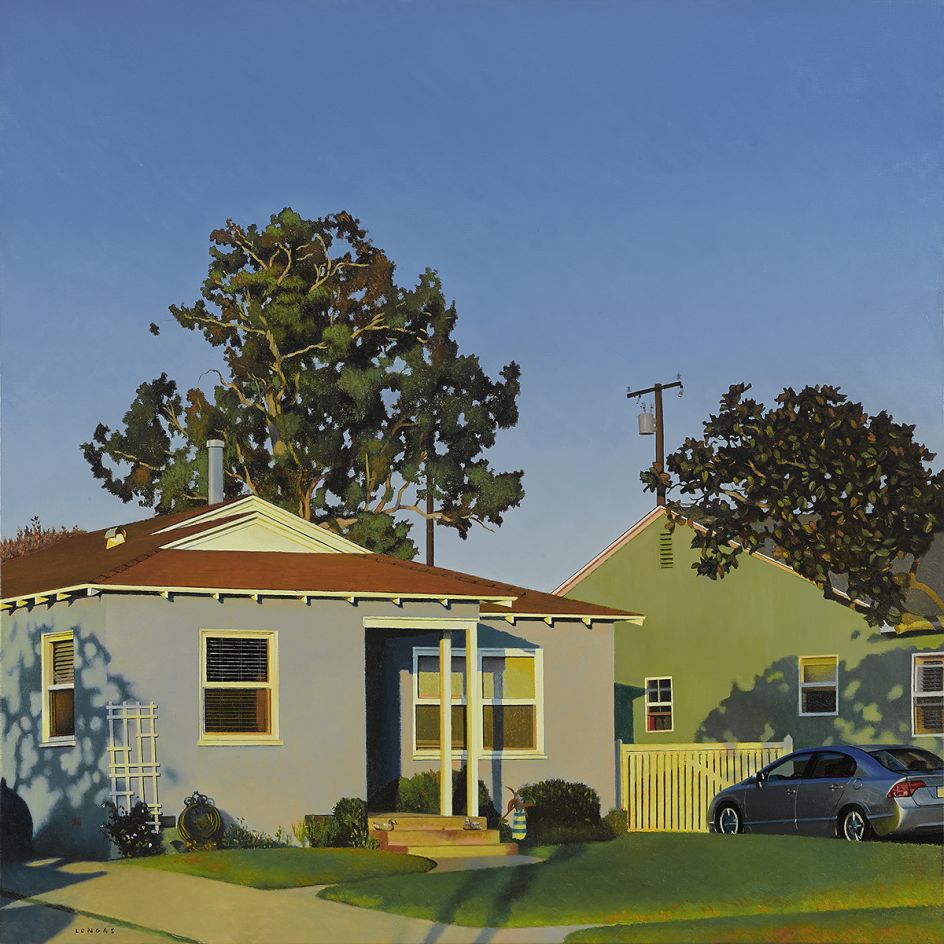 Joan Longas, The grass on the other side 80x80cm