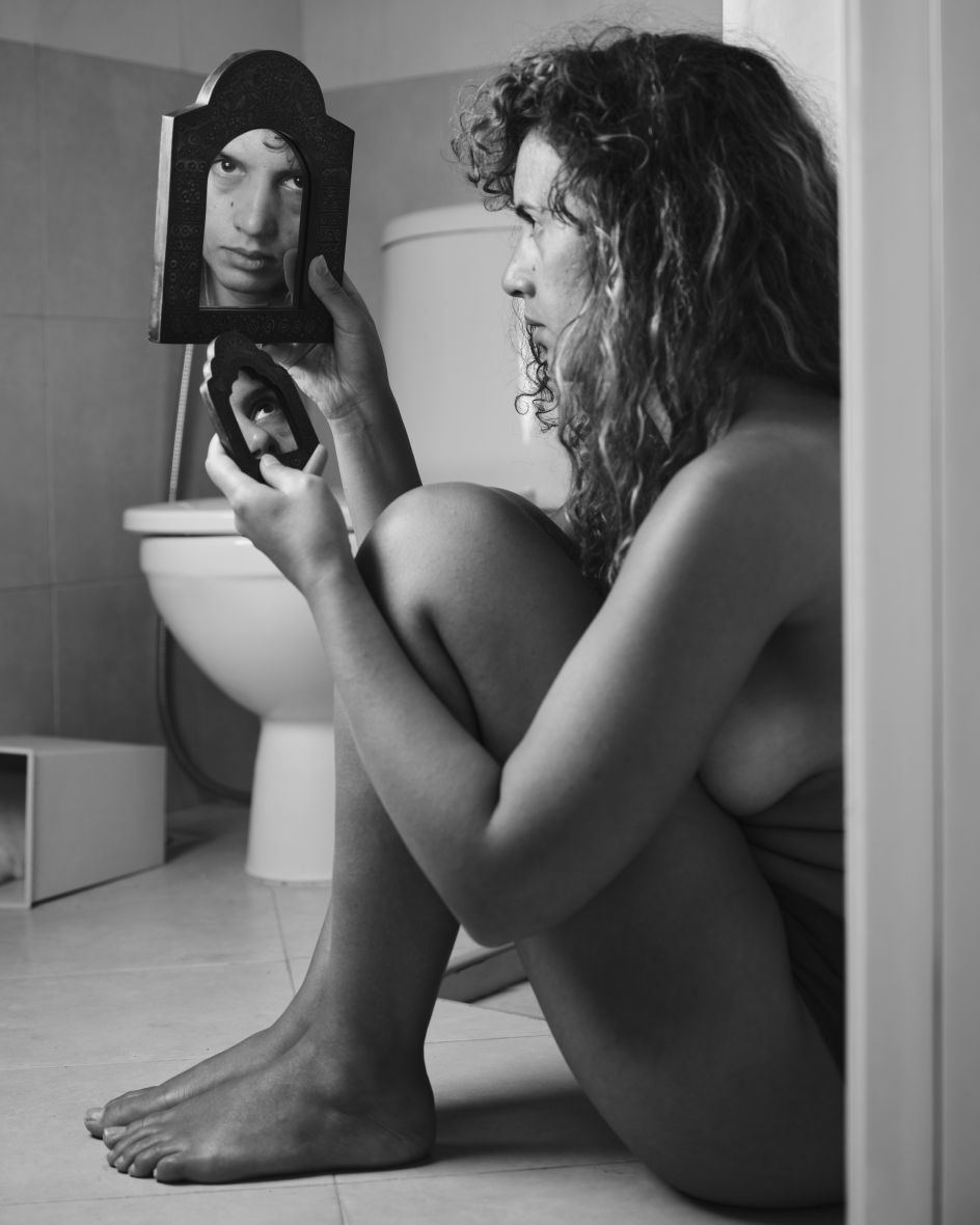 Anonymous © Waleed Shah, from the series and book, Rock Your Ugly: A Middle Finger to Toxic Beauty Standards