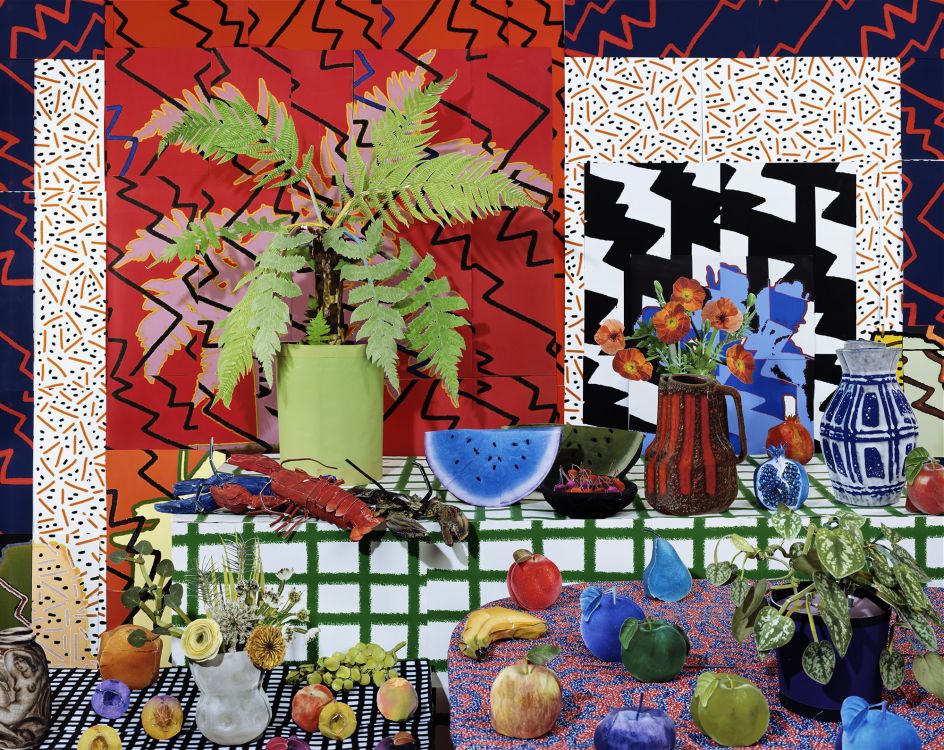 Summer Still Life with Lobsters and Fern © Daniel Gordon