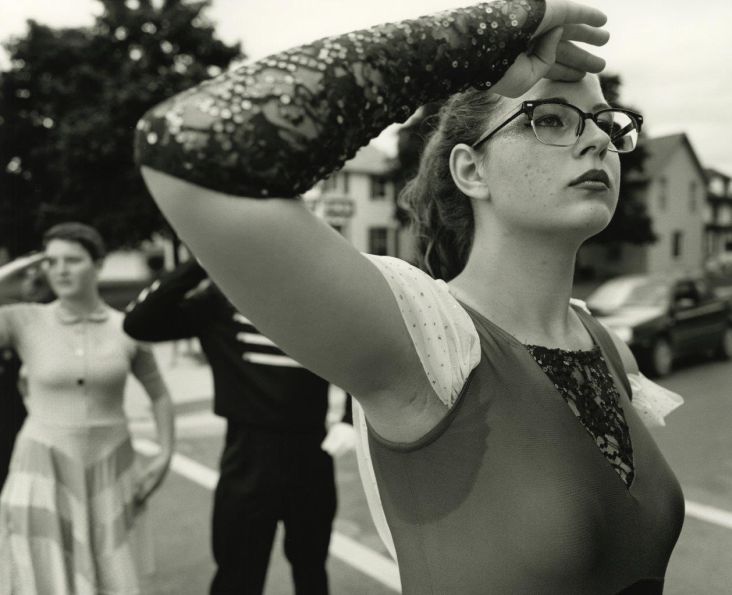 Flag Dancer, Parade of Bands, Benson, Minnesota, 2015 | Images copyright Tom Arndt, courtesy Howard Greenberg Gallery