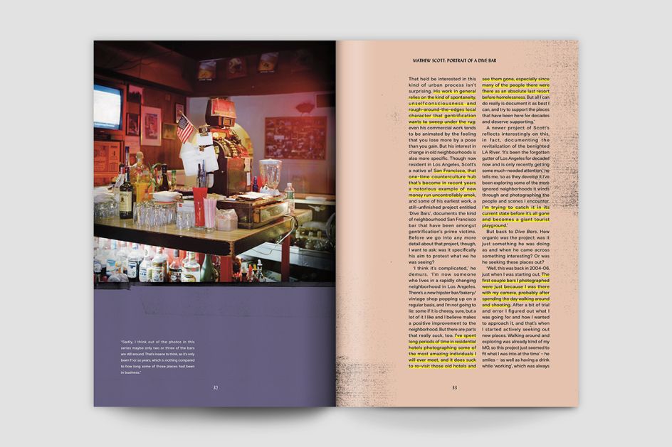 Caña Magazine Issue One: Portrait of a Dive Bar © Mathew Scott