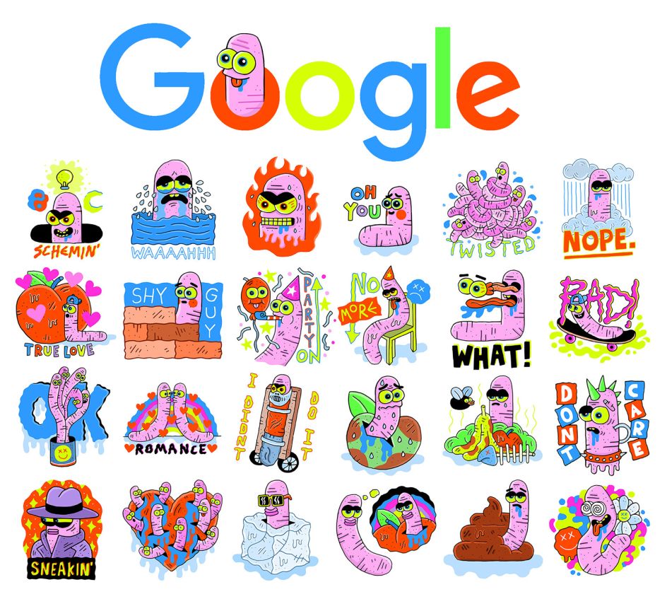 We Wormin' - for Google Allo messaging app