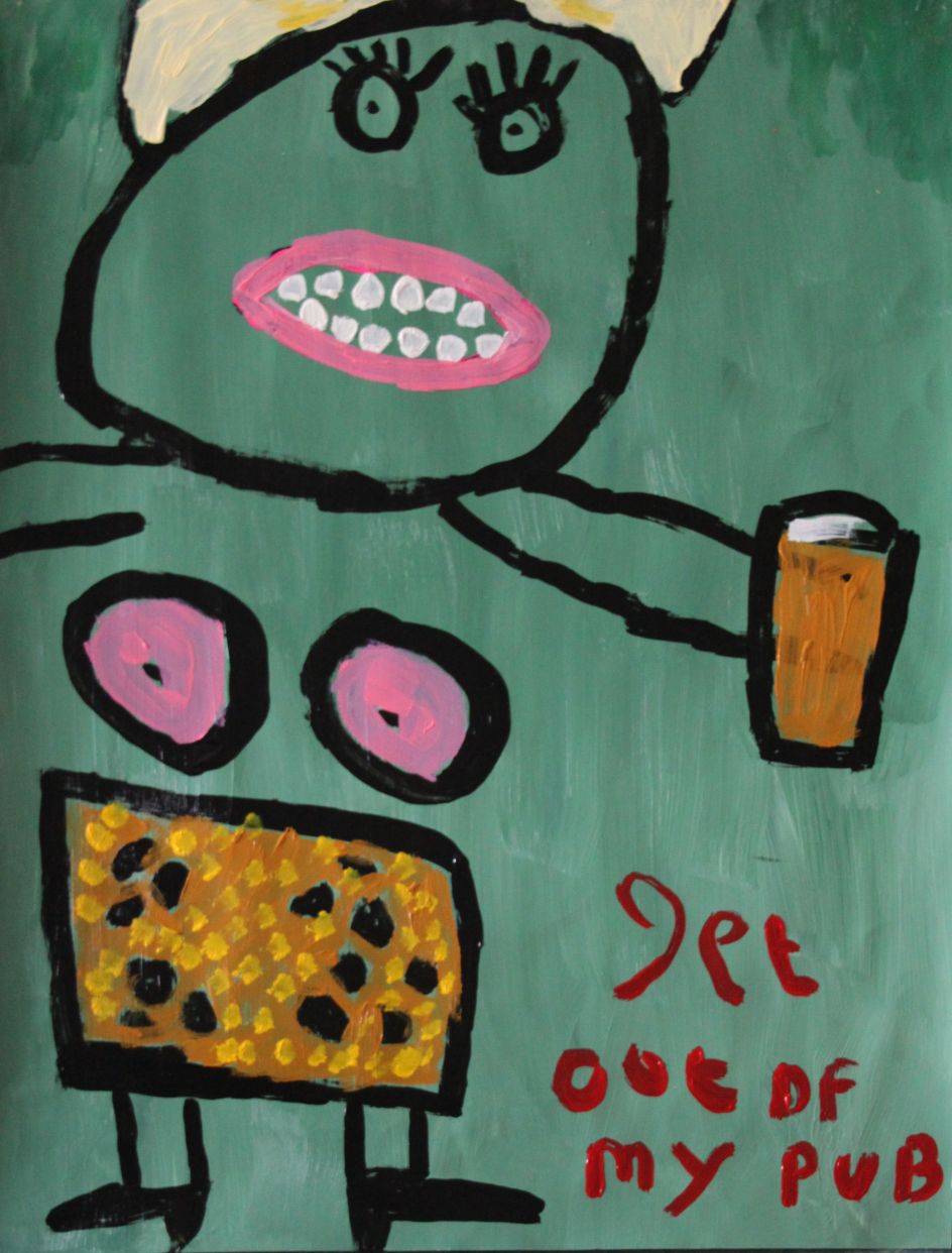 Get Out of My Pub © Paul Wright