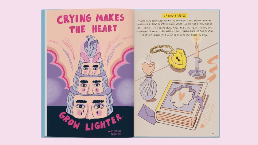 Pepita Sandwich delves into the significance of crying in her new beautifully illustrated book