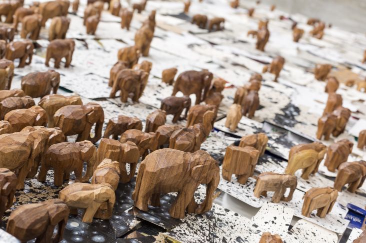 NS Harsha Reclaiming the Inner Space, 2017. © NS Harsha Courtesy the artist and Victoria Miro, London/Venice (photography Mallikarjun Katakol)