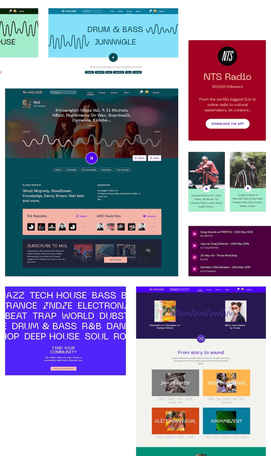 Studio Output, Mixcloud branding