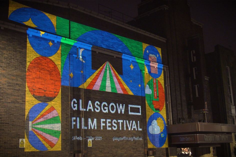 © O Street's identity for Glasgow Film Festival