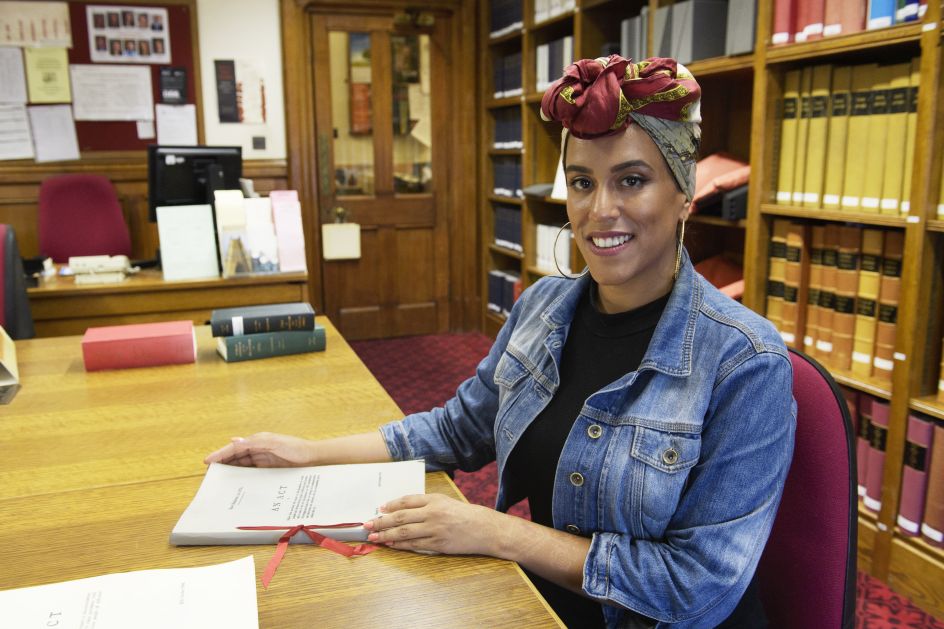 Race Relations Act artist Scarlett Crawford © UK Parliament/Jessica Taylor