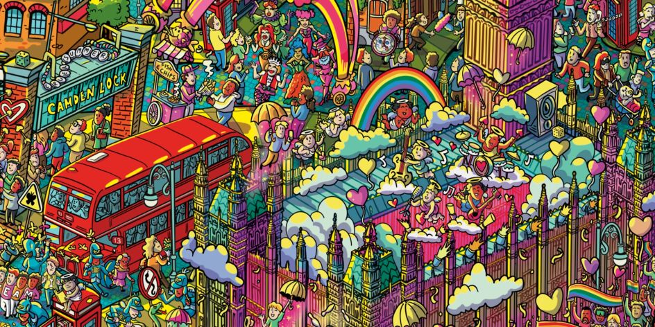 Detail from the Debut Era artwork.